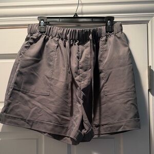 SHEIN Charcoal Women's Cargo Shorts